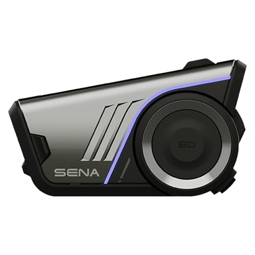 Sena 60S Motorcycle Communication Headset with Wave, Mesh, and Bl...