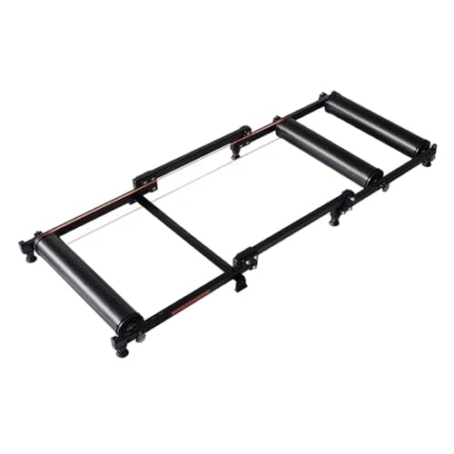 MegLob Bike Roller Trainer, Indoor Aerobic Bike Trainer, Adjustable Bike Trainer Stand for 24-27.5