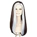 Miss U Hair Long Wavy Women Brown Silver Party Hair Movie Cosplay Costume Wig C288