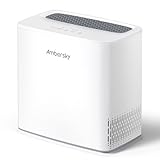 Ambersky Air Purifier for Home, True HEPA Air Cleaner Cover Up to 2000sq.ft with Real-Time Air Quality Sensor, Auto Mode, 23dB Sleep Mode, Pet Hair Dander Odor Smoke Dust Filter for Large Room