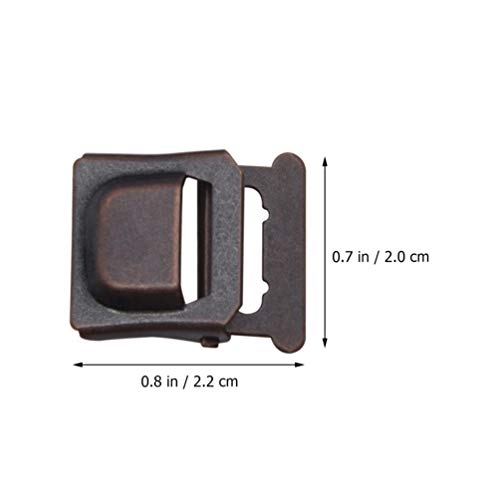 Amosfun 10 Conjuntos de Saia Ajustável Cintura Fivela Extensor Calças Elásticas Elásticas Ganchos Ci