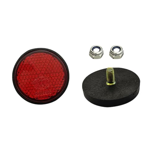 4 Catadióptricos Moto Velo, Reflectores Traseros Tornillos Seguridad