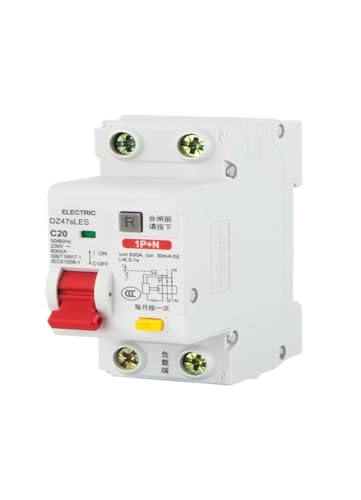 Disjoncteur différentiel 1P AC230V pour protection court-circuit