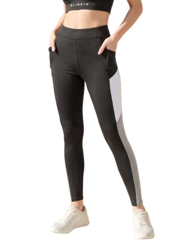 Image of BLINKIN Stretchable Gym Pants for Women Workout : The Ultimate Yoga Pants for Women's | Gym Track Pants for Woman with Side Pockets(1671)