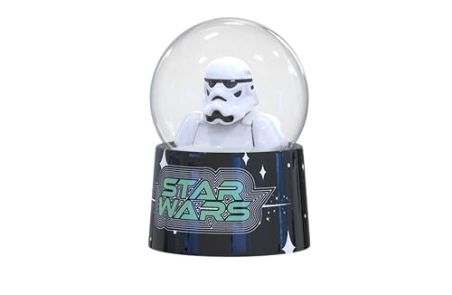 Silver Buffalo Star Wars Storm Trooper Boxed 45mm Light Up Snow Globe