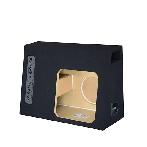 Single Vented Ported Sub Box Subwoofer Enclosure Speaker Box Ground Shaker (12