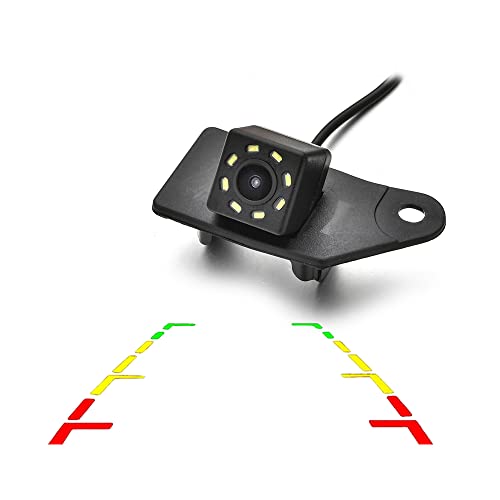 Image of Vlicevrn HD LED Car Rear View Camera's Night Vision Backup Parking Waterproof IP68 Vehicle Camera for Mitsubishi ASX /Mitsubishi RVR /Mitsubishi Outlander Sport 2010~2015 (8 LED Camera)