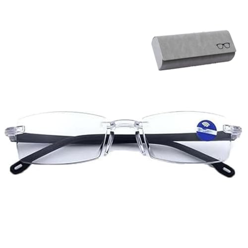 Sovtay Intelligente Zoom Brille Automatische Fokuseinstellung, intelligent color progressive auto focus reading glasses, Lesebrille Mit Automatischem Zoom, Autozoom Brille Für Nah Und Fern (1 Stück)