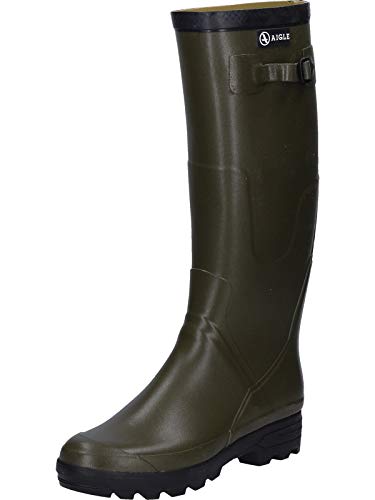 Aigle Herren Benyl Gummistiefel, Grün Kaki, 42 EU