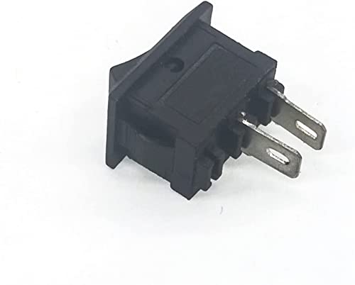 AGOUNOD Micro interruptores interruptor basculante 5/10 pcs 15 * 10 mm pés de cobre 2 pinos Kcd11 G1