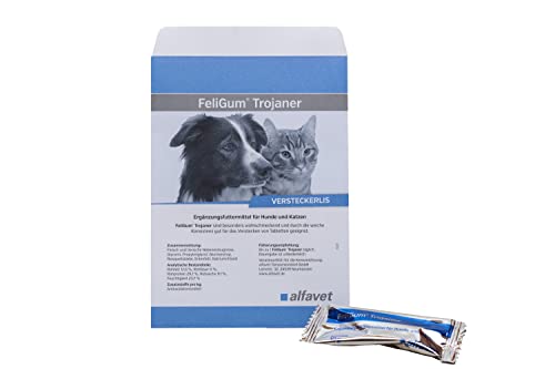 FeliGum Trojaner von alfavet für Katzen und Hunde - 6 x 10 g Cover