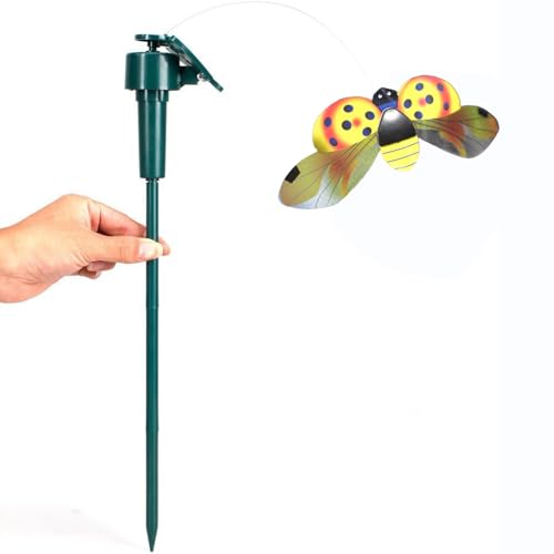 EEZ RV Products Solar Powered Dancing Flying Bumblebee Garden Decoration (Bumblebee)