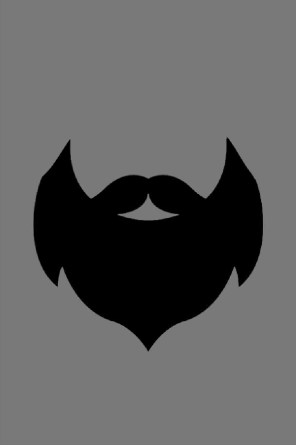 Notebook Beard Man Guy 120 checkered Pages