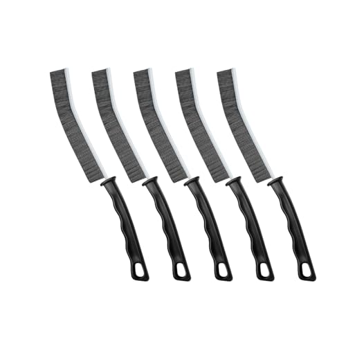 Crevice Cleaning Brush，Hard-Bristled Grout Brush，2024 New Multifunctional Gap Cleaning Brush Tool，Dead Corners Brushes for Bathroom Kitchen Tiles Window Door Slots，5pcs