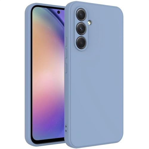 ULXITEYU Soft TPU Slim Case for Samsung Galaxy S24 FE, Lightweight, Snug Fit, Drop-Resistant, Shock-Absorbent, Scratch-Resistant, Grass Gray - image 1