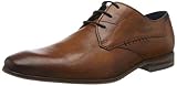 Sohle: Synthetik bugatti Herren 312666082100 Derbys, Braun (Cognac 6300), 44 EU
