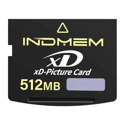 xD Picture Card 512MB -Tpye Standard xD Cards 512MB Compatible with Olympus Fujifilm Vintage Digital Cameras