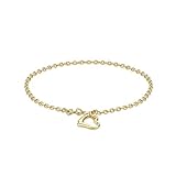 Oro amarillo de 9 quilates elegantemente elaborado con la más alta calidad para lograr un tono cálido y clásico.
