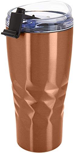 Primula Peak Hot or Cold Thermal Tumbler - Triple Layer Copper Technology Vacuum