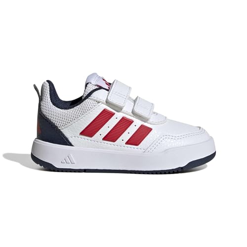 adidas Unisex Baby Tensaur Sport 3.0 Infants Shoes, FTWR White/Collegiate red/Collegiate Navy, 27 EU – Ansicht 3