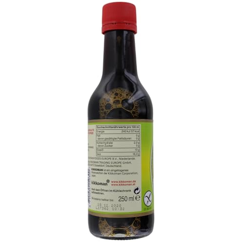 KIKKOMAN - Sojasoße Glutenfrei - (1 X 250 ML)