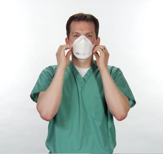 [スリーエム] Vフレックス&trade; N95微粒子用マスク 1804S, 医療用, スモールサイズ, 50 枚