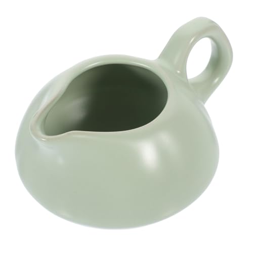 Cabilock Jarra De Leche Jarra De Salsa Con Asa Salsera De Para Servir Aderezos y Salsas Para Mesa De Comedor