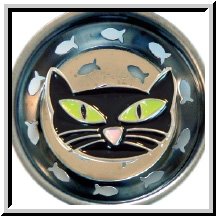 Colador de Cocina Esmaltado Ms. Kitty