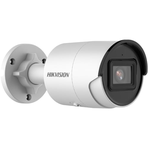 Hikvision DS-2CD2043G2-IU - Cámara de vigilancia (2,8 mm, 4 megapíxeles, cámara de vigilancia Profesional