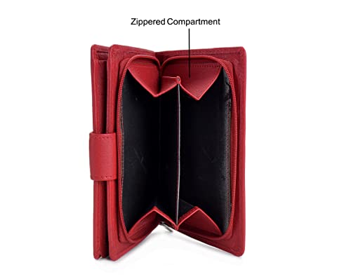 Image of Urban Forest Tina Leather Wallet For Women .