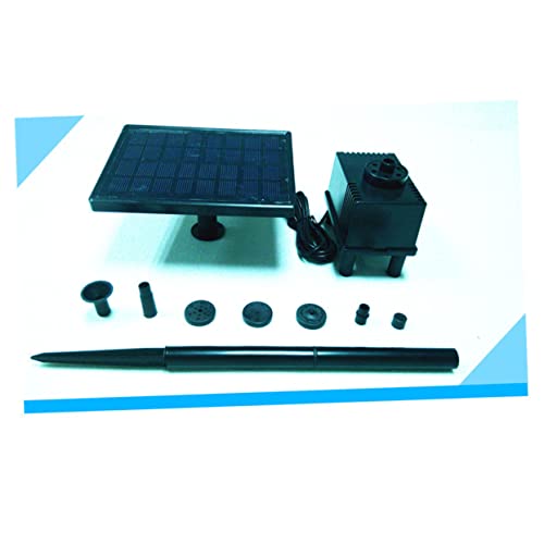 Toddmomy H Solar Pump for Aquarium Fish and Fountain Use Submersible Circulating Pump for Garden Decoration and Water Cooling Systems