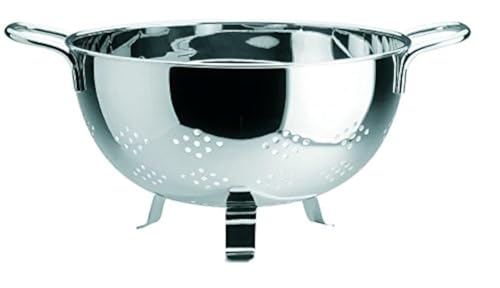 Artame ART81220 - Passoire Ronde sur Pieds avec 2 poignées - INOX - D.20cm