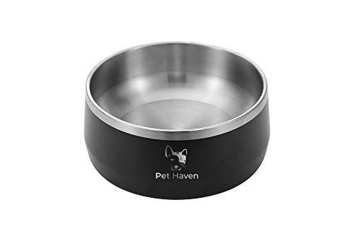 PetHaven Dog Bowl Cat Bowl for Food and Water, Stainless Steel Double-Wall,Keeps Cold for Hrs, Non Slip Feeding Dish… - Image 8