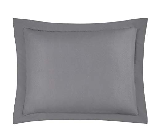 Chezmoi Collection 3-Piece Down Alternative Comforter Set (Oversized King, Gray) #TOP4