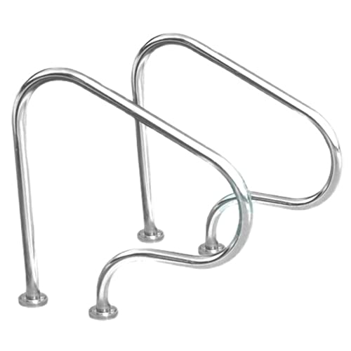 Barandal para piscina de acero inoxidable 31.5" X 31.5" miniatura 1