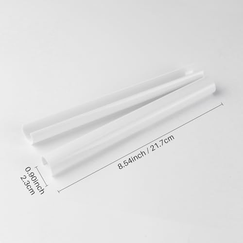 Image of KUNGKIC For 2024 2025 Mustang Grill Inserts Trims ABS V Brace Stripes Wrap Covers Exterior Car Accessories (White)