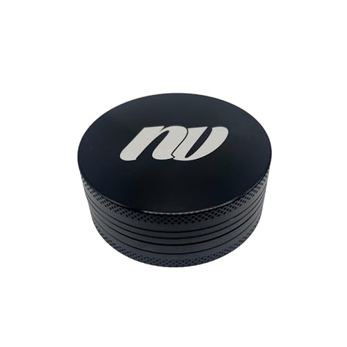 Regular Grinder, 2-Piece, Ø55mm, Includes Protective Bag and Cleaning Brush | NVGRINDER (Schwarz)