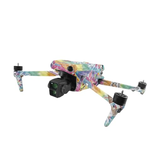 Image of MightySkins Carbon Fiber Skin Compatible with DJI Air 3 - VSCO3 | Protective, Durable Textured Carbon Fiber Finish | Easy to Apply, Remove, and Change Styles