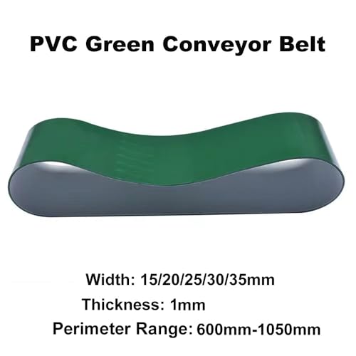 Bande transporteuse en PVC vert pour optimiser vos lignes d'assemblage