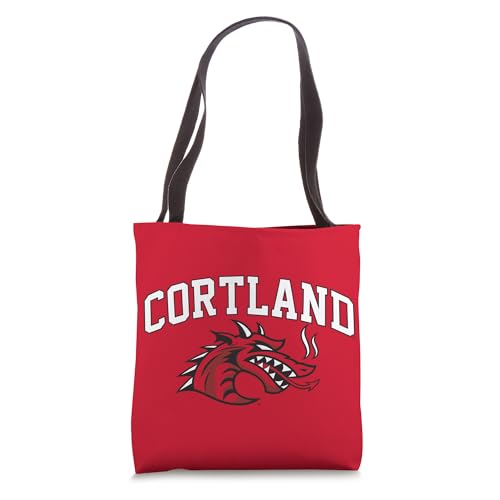 Bolso Tote con logo de SUNY Cortland Red Dragons