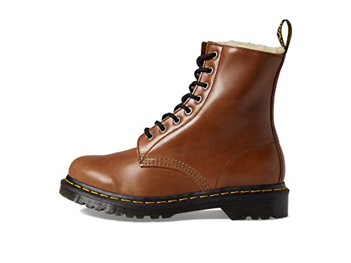 Dr. Martens Women's 1460 Serena Faux Fur-Lined Farrier Leather Boot Fashion4