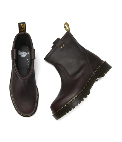 Image of Dr. Martens womens Anistone Lo Leather Boots