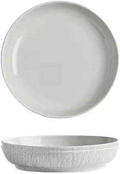 Dinner Plates Set Dinner Plates, Dishes, Household Ceramic Dishes, Tableware, Light Luxury Dinner Plates, Deep Dishes, Dishes Kitchen Salad Bowl Color A*2