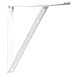 Shelf Bracket, Steel, 500 lb.