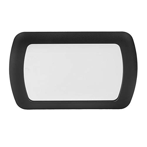 Emily ABS Car Sun visor mirror Makeup Sun-shading Cosmetic Mirror For Automobile Black