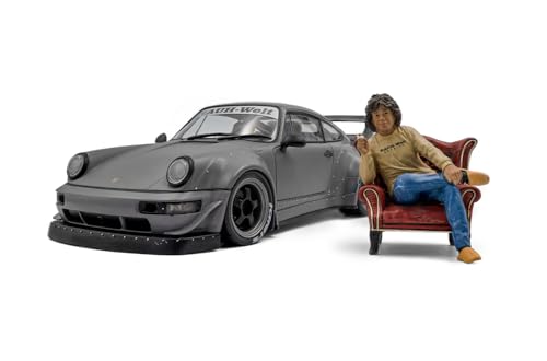 SOLIDO 1:18 RWB Body Kit con figura Mr. Nakai miniatura 1