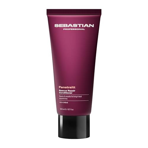 Sebastian Professional Penetraitt | Acondicionador Suavizante y Reparador | Nutre, Suaviza y Repara | Para Cabello Dañado, Debilitado | 200ml