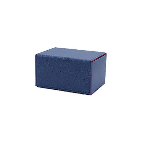 Dex Protection Creation Line Medium Deck Box | 120+ Card Storage Capacity | Additional Storage Compartment for Gaming Accessories | Magnetic Closure | Sleek Matte Finish with Velvet Interior Cover