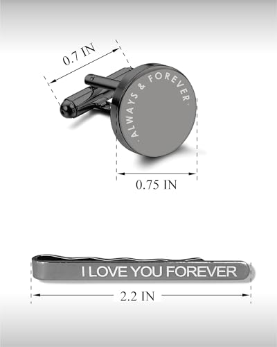 Mancuernillas y Clip de Corbata para Hombre miniatura 2
