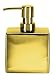 Kleine Wolke Glamour Chic Porcelain Soap Dispenser 5.83"t X 3.86"w (Gold)